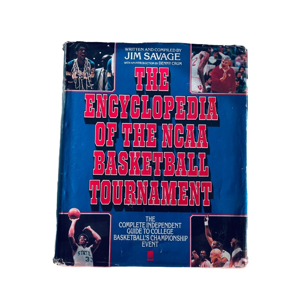 Vtg Book Encyclopedia of the NCAA Basketball Tour Sports Game Hardcover